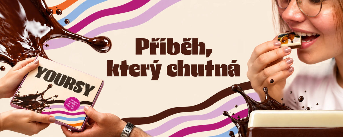 Příběh, který chutná – čokoláda Yoursy s vlastní fotkou